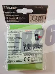 Ultra Pro Pro Matte Card Sleeves (v balení 50ks) Green