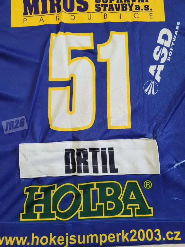 Drtil Tomáš hraný dres HC Šumperk 2010-11