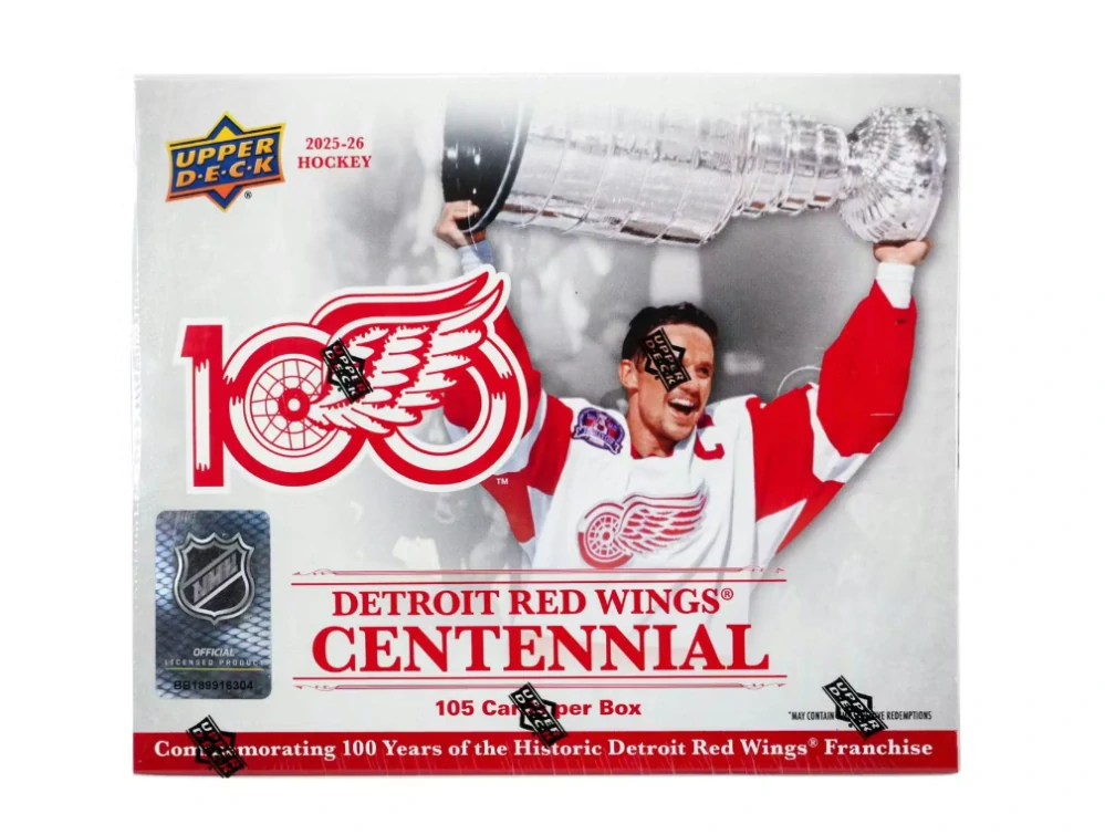 Box Upper Deck Detroit Red Wings Centennial Hockey