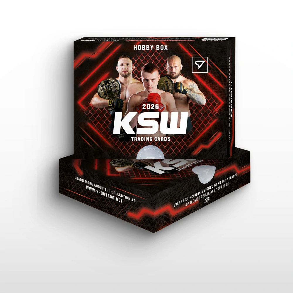 Sběratelské karty KSW SportZoo 2026 Hobby case