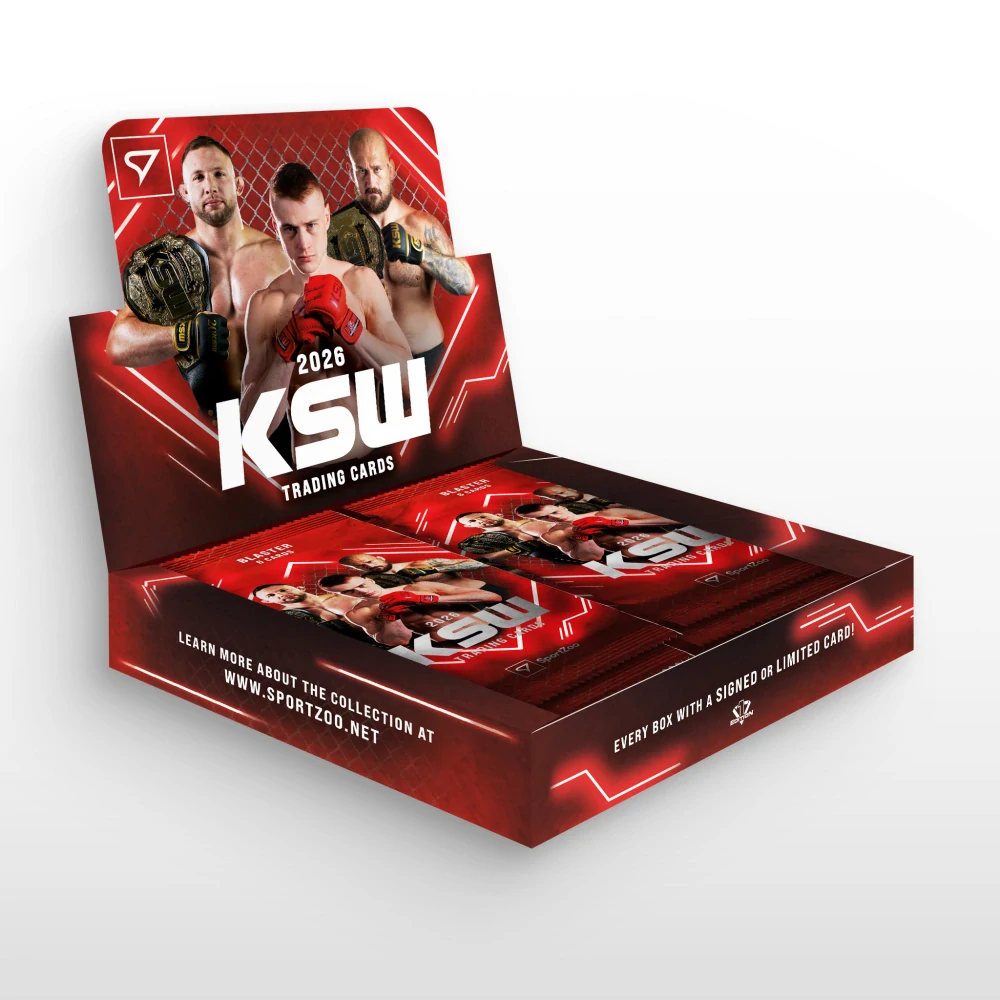 Sběratelské karty KSW SportZoo 2026 Blaster