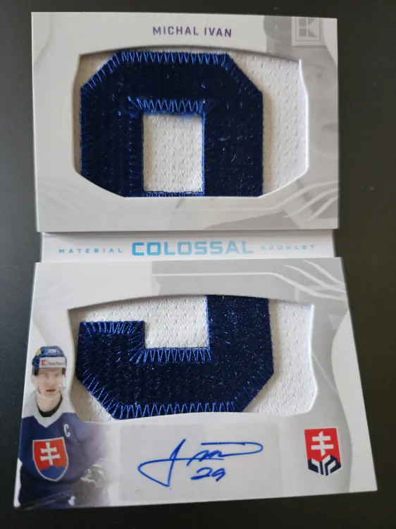 Ivan Michal SportZoo SR Reprezentace 2024 Colossal Material Booklet (180pt) 2/2 č.CM-MI