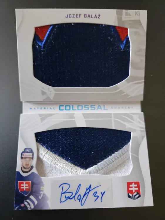 Baláž Jozef SportZoo SR Reprezentace 2024 Colossal Material Booklet (180pt) 8/9 č.CM-JB