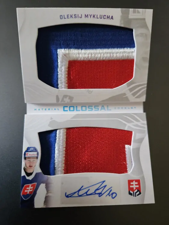 Myklucha Oleksij SportZoo SR Reprezentace 2024 Colossal Material Booklet (180pt) 1/9 č.CM-OM