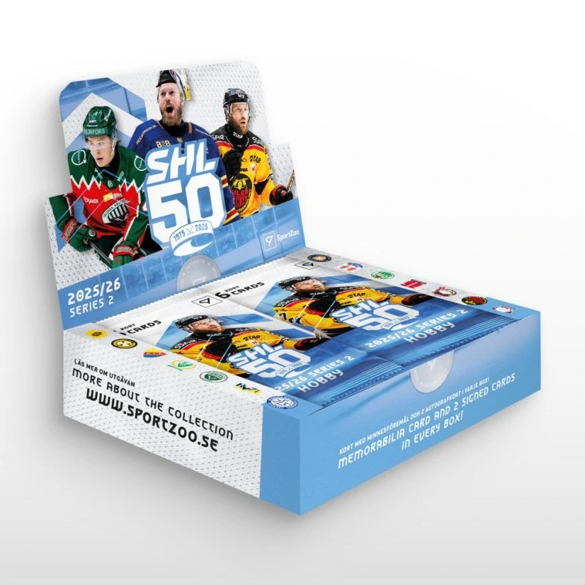 Box SportZoo 2025-26 SHL Hobby 2.série PŘEDPRODEJ