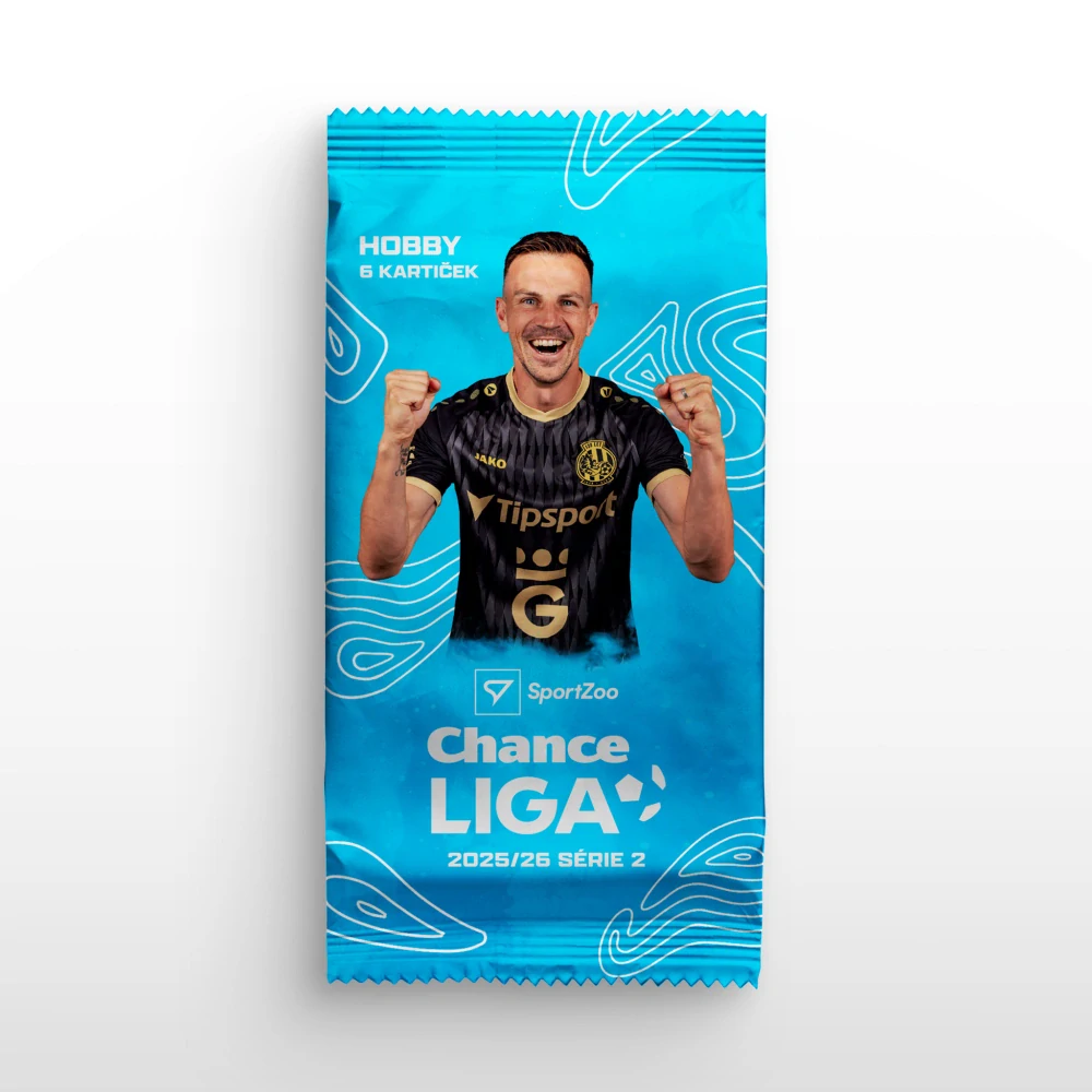 Sběratelské fotbalové karty SportZoo Chance Liga 2025/26 II. série – Hobby box