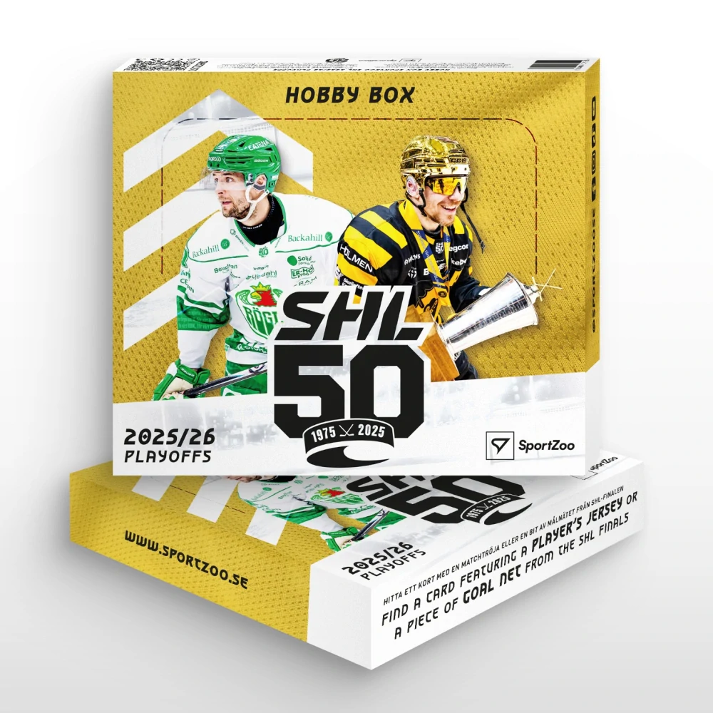 Box SportZoo 2025-26 SHL Hobby 3.série Play Off