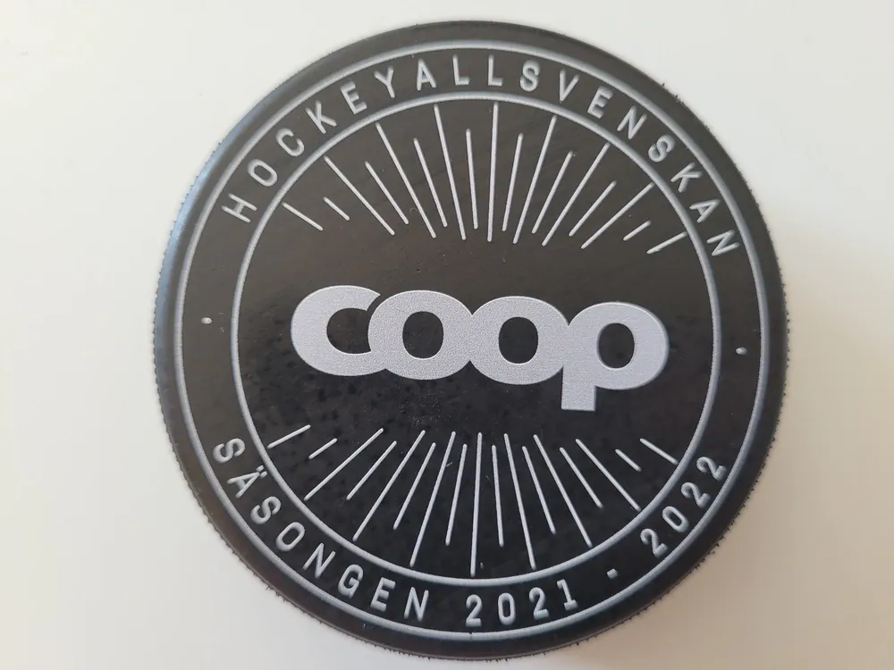 Hokejový puk Hockey All Svenskan 2021-22 Coop