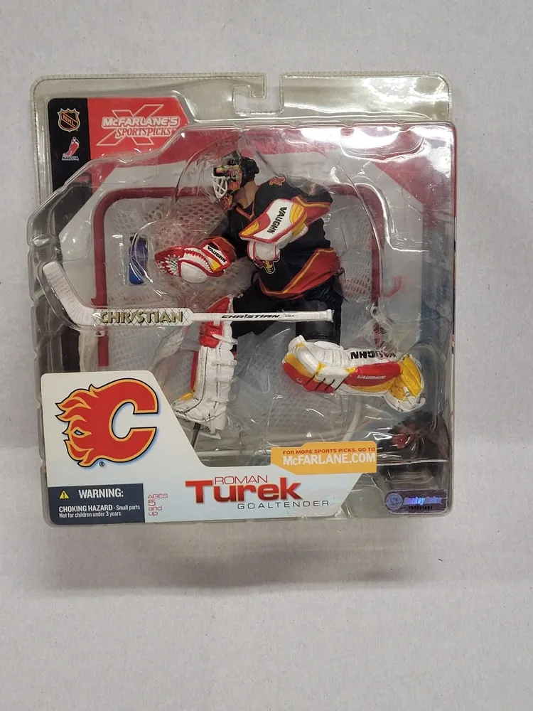 McFarlane figurka Roman Turek Calgary Flames