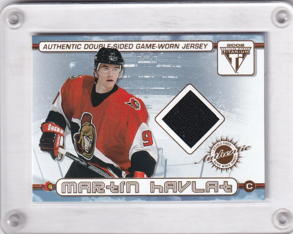 Havlát Martin / Čechmánek Roman  Private Titanium 2002 Double Jersey č.60