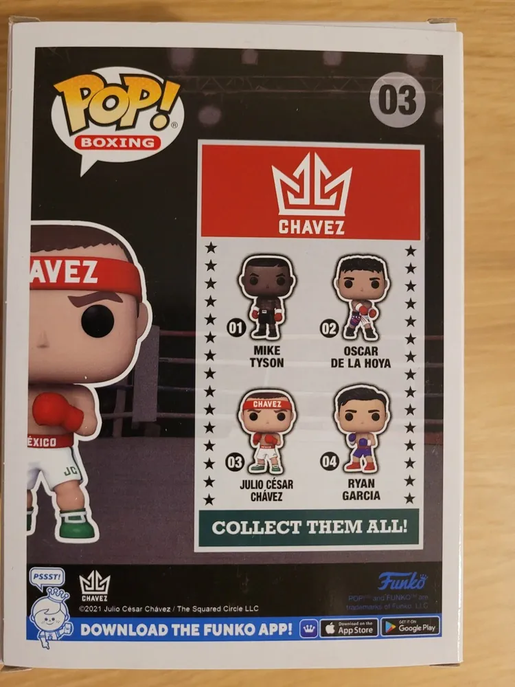 Funko POP! Box: Julio César Chávez
