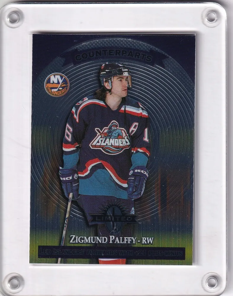 Bonk Radek Donruss Limited 1997-98 + Zigmund Pálffy Islanders č.12