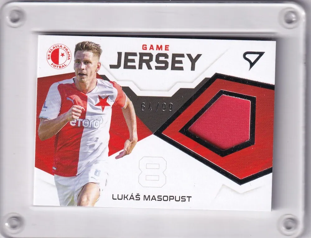 Masopust Lukáš SportZoo Fortuna Liga I.série 2021-22 Game Jersey /99 č.GJ-LM