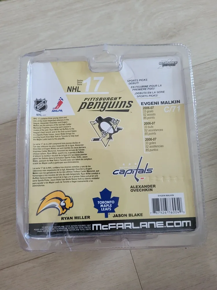 McFarlane figurka Evgeni Malkin