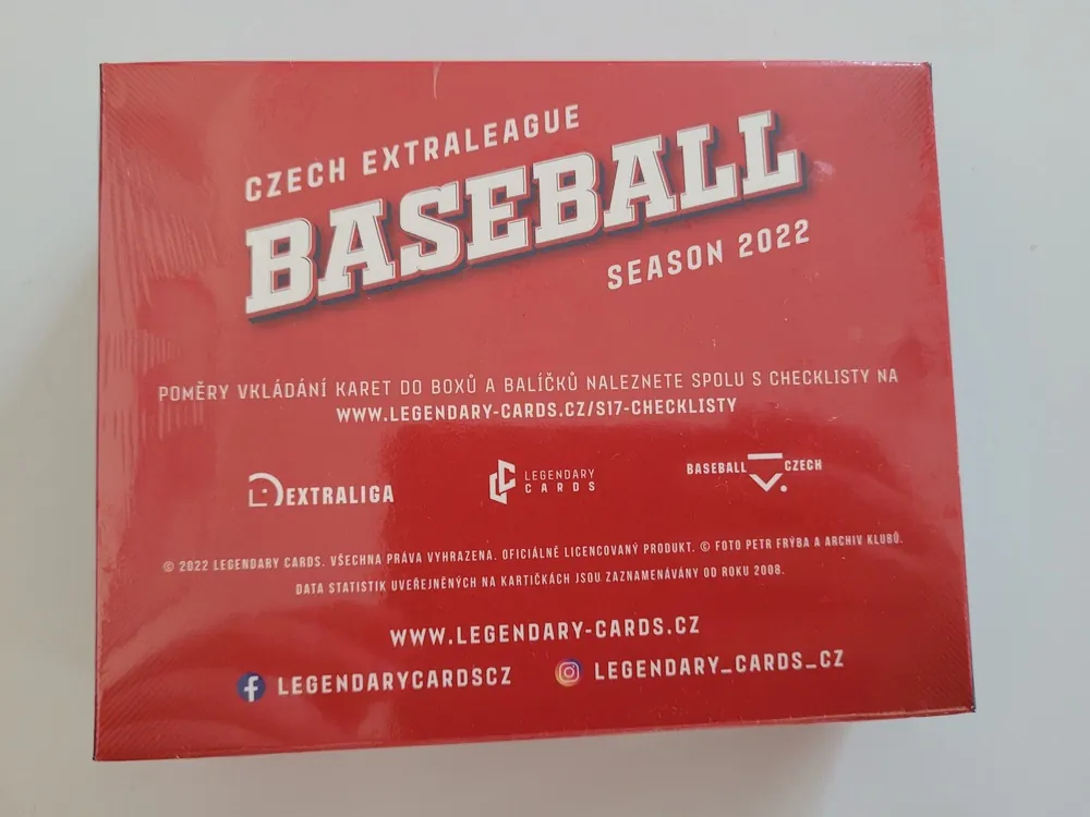 Box Baseball Česká extraliga 2022
