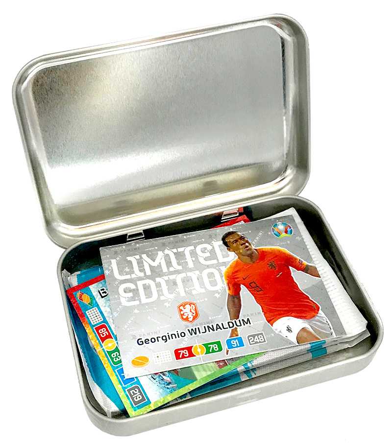 Box EURO 2020 ADRENALYN - plechová krabička (pocket)