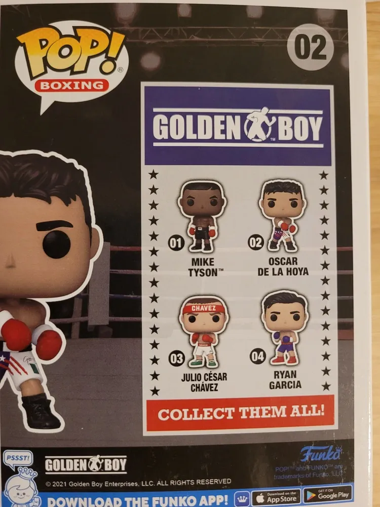 Funko POP! Box: Oscar De La Hoya