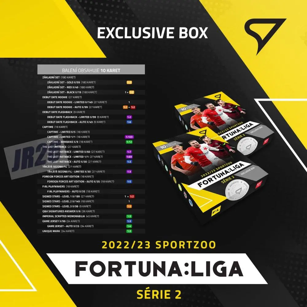 Box SportZoo Fortuna Liga 2022-23 II.série EXCLUSIVE