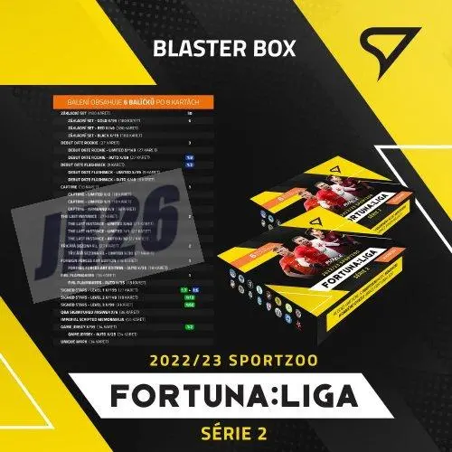 Box SportZoo Fortuna Liga 2022-23 II.série BLASTER 