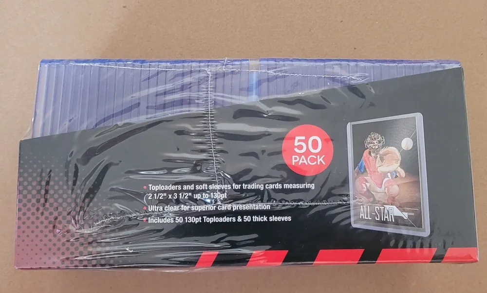UltraPro Toploader 130pt + Sleeves (v balení 50ks)