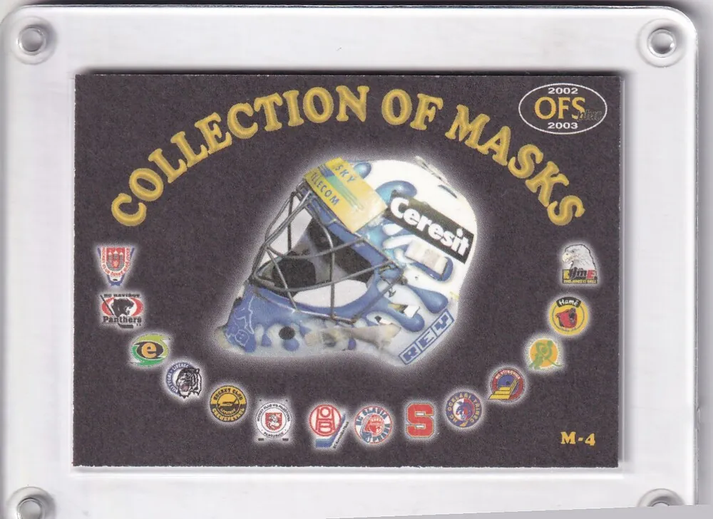Tuček Petr /Trvaj Jiří   OFS Plus 2002-03 Mask č.M-03/M-04