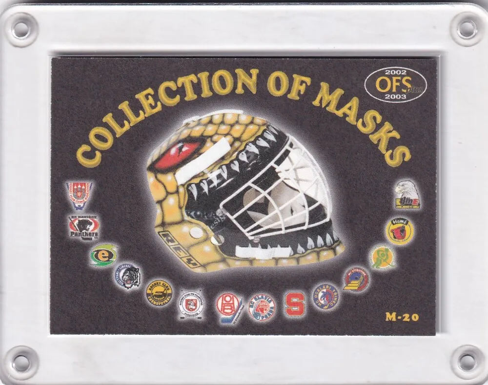 Svoboda Petr /Pekař Pavel   OFS Plus 2002-03 Mask č.M-19/M-20