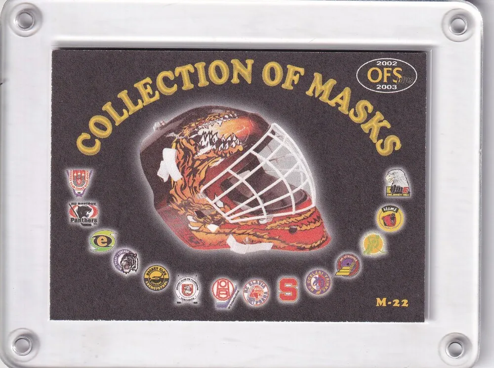 Smolka Lukáš /Mařík Michal OFS Plus 2002-03 Mask č.M-21/M-22