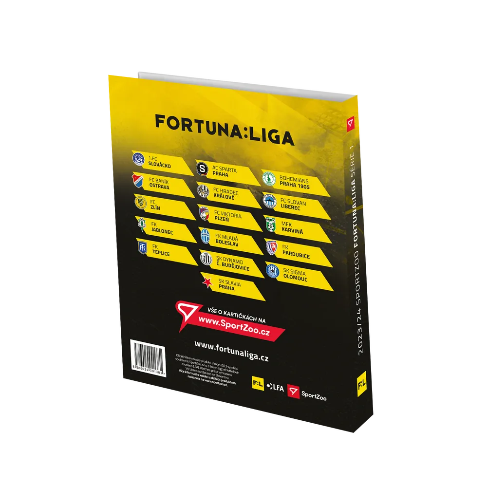 Album SportZoo Fortuna Liga 2023-24 Startovací balíček I.série