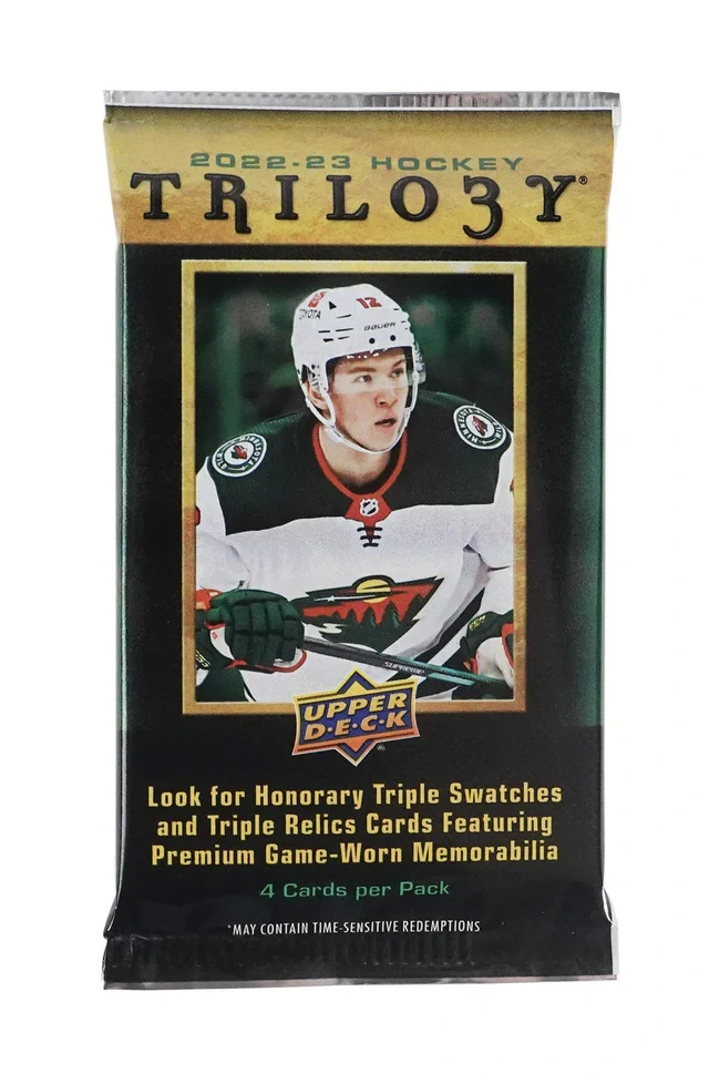 Box NHL Upper Deck Trilogy Hobby 2022-23