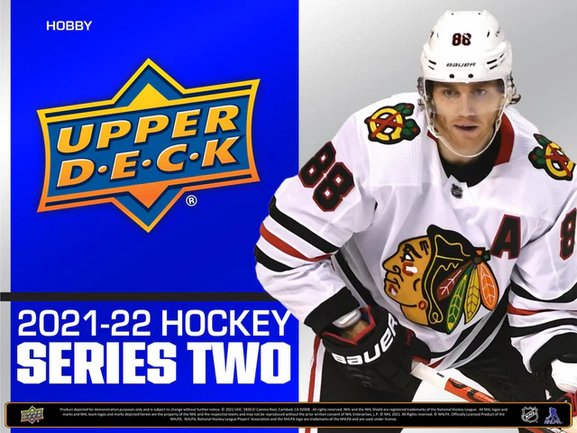 Box NHL Upper Deck 2021-22 2 serie Hobby