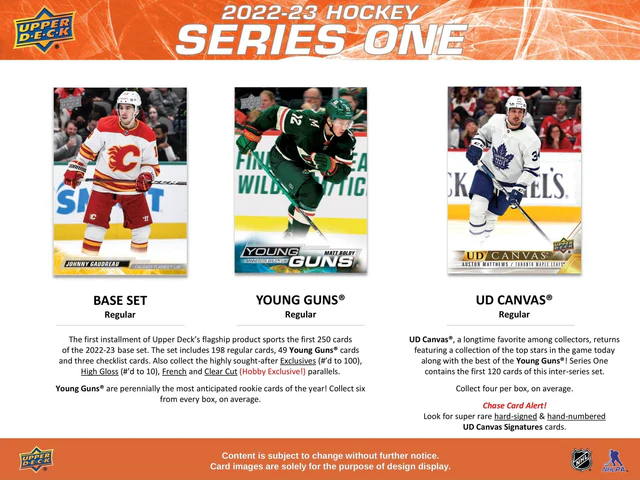 Box NHL Upper Deck 2022-23 I.série Hobby