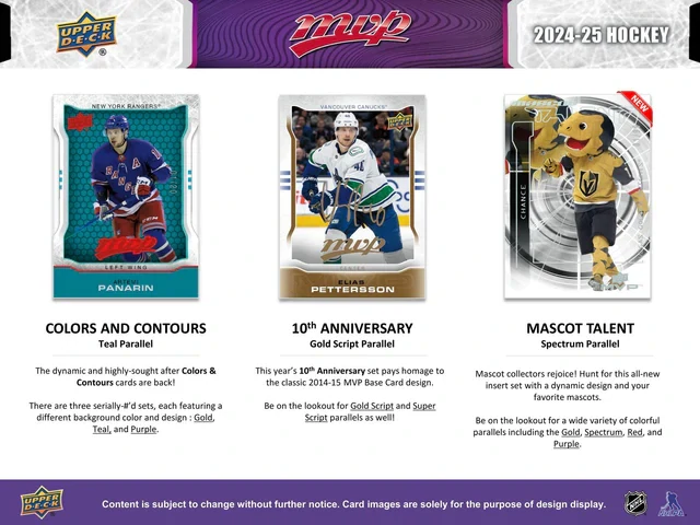 Box NHL Upper Deck MVP 2024-25 Hobby