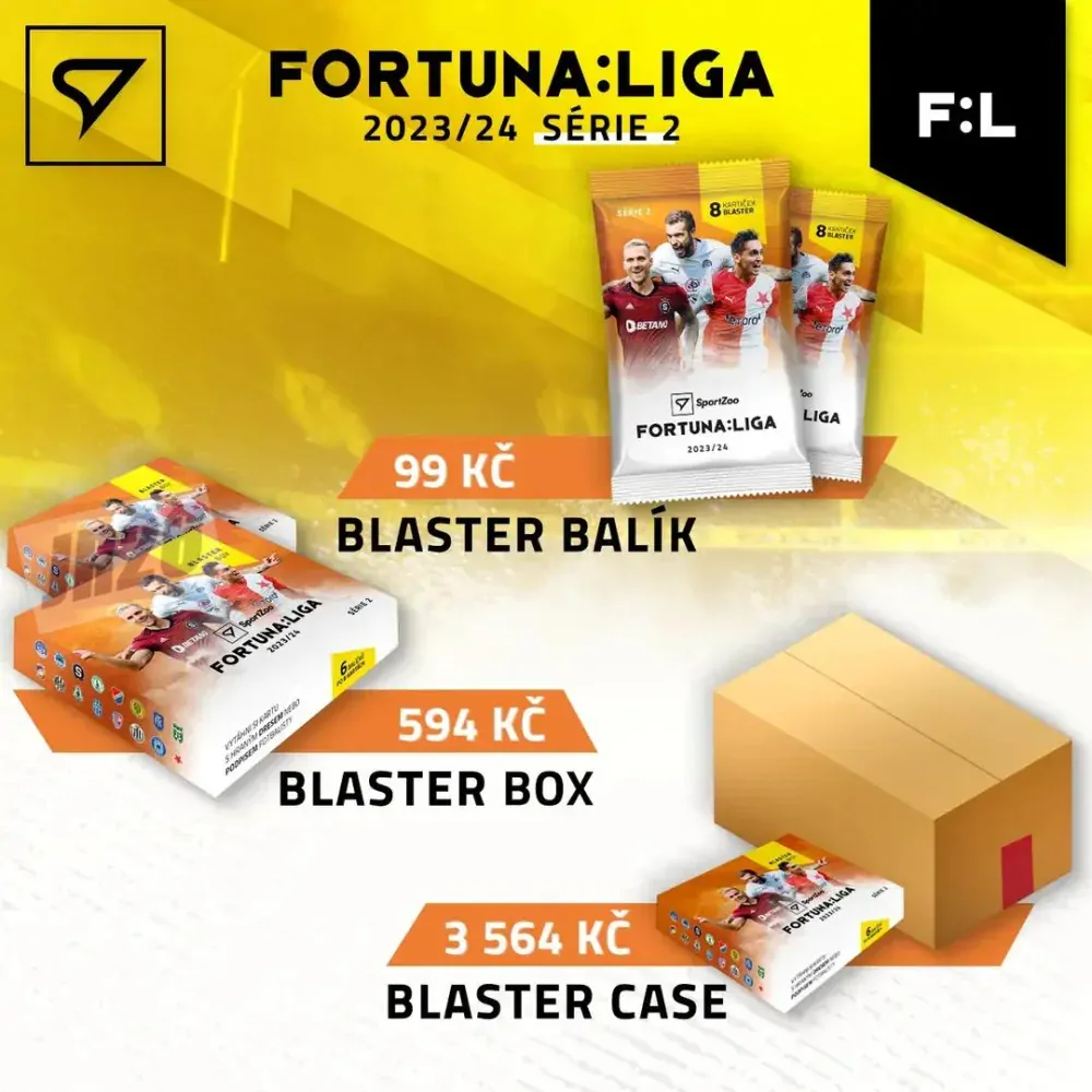Balíček SportZoo Fortuna Liga 2023-24 II.série Blaster