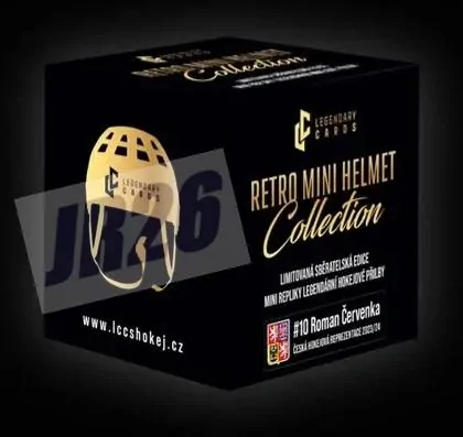 Zadina Filip LC Retro Mini Helmet 2024 Limit /99 č.33
