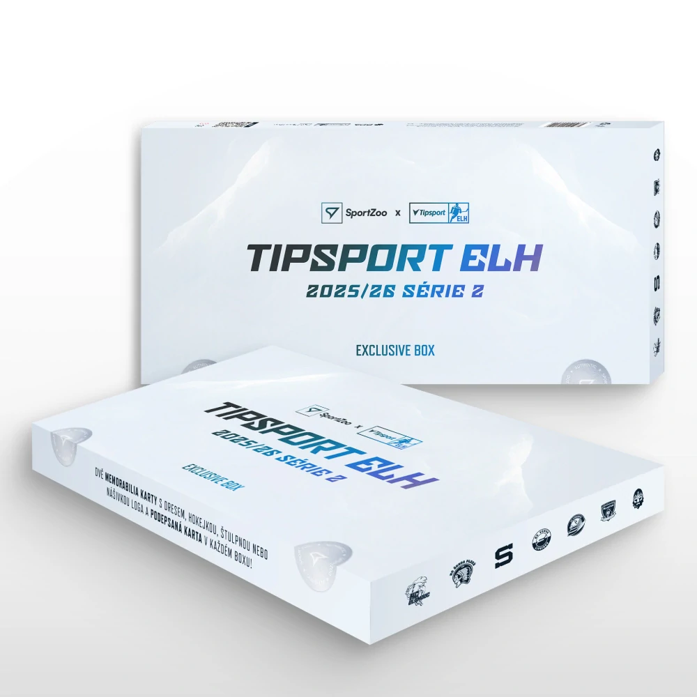 Sběratelské hokejové karty SportZoo Tipsport ELH 2025/26 II. série – Exclusive Case