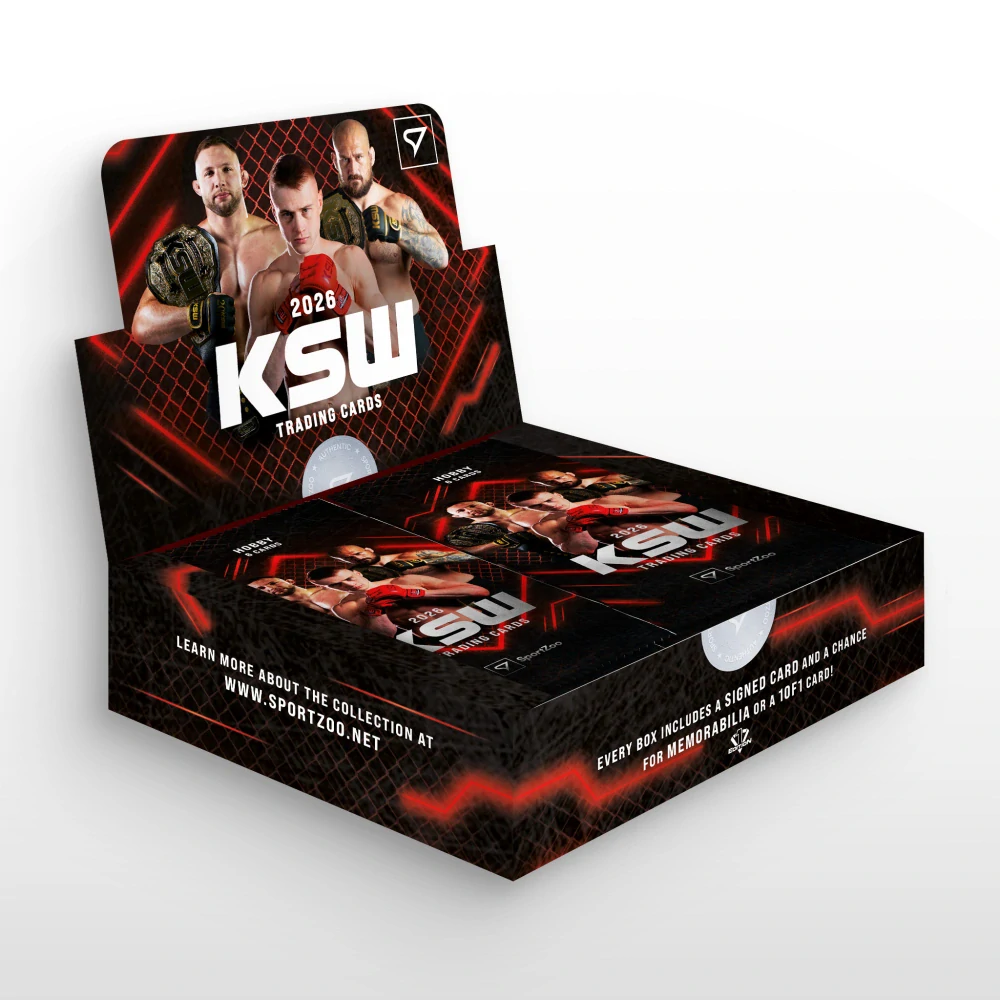 Sběratelské karty KSW SportZoo 2026 Hobby case