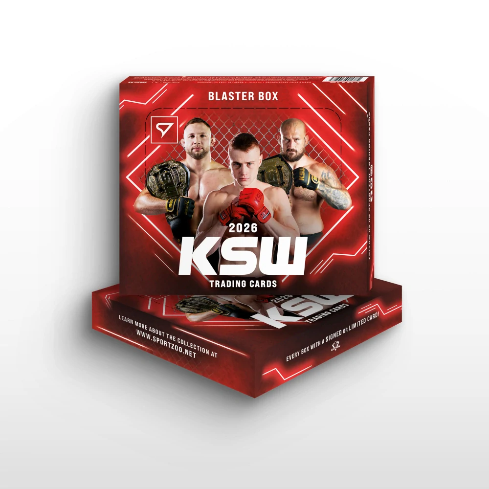 Sběratelské karty KSW SportZoo 2026 Blaster case