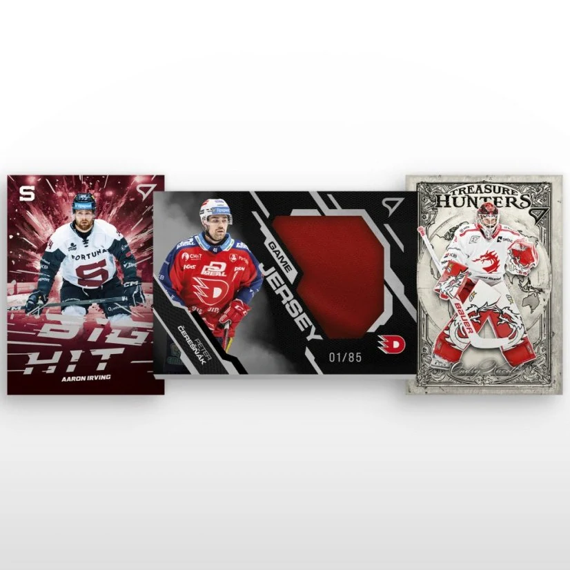 Sběratelské hokejové karty SportZoo Tipsport ELH 2025/26 II. série – Retail box