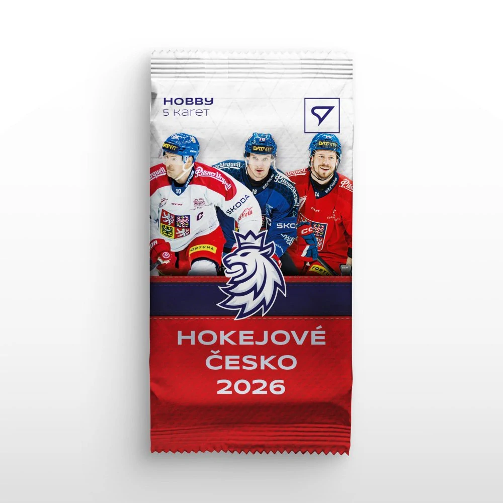 Sběratelské hokejové karty SportZoo Hokejové Česko 2026 Start pack PŘEDPRODEJ