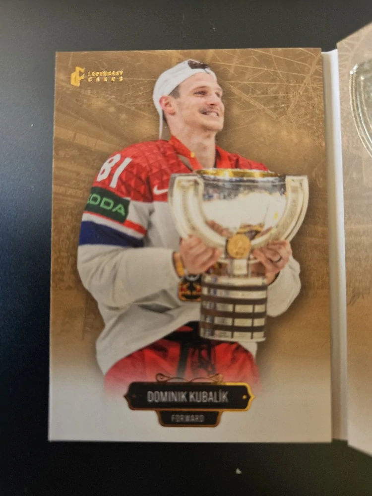 Kubalík Dominik LC Golden Prague Belongs to Us 2024 Booklet Champions 1of1 č.BOC-18