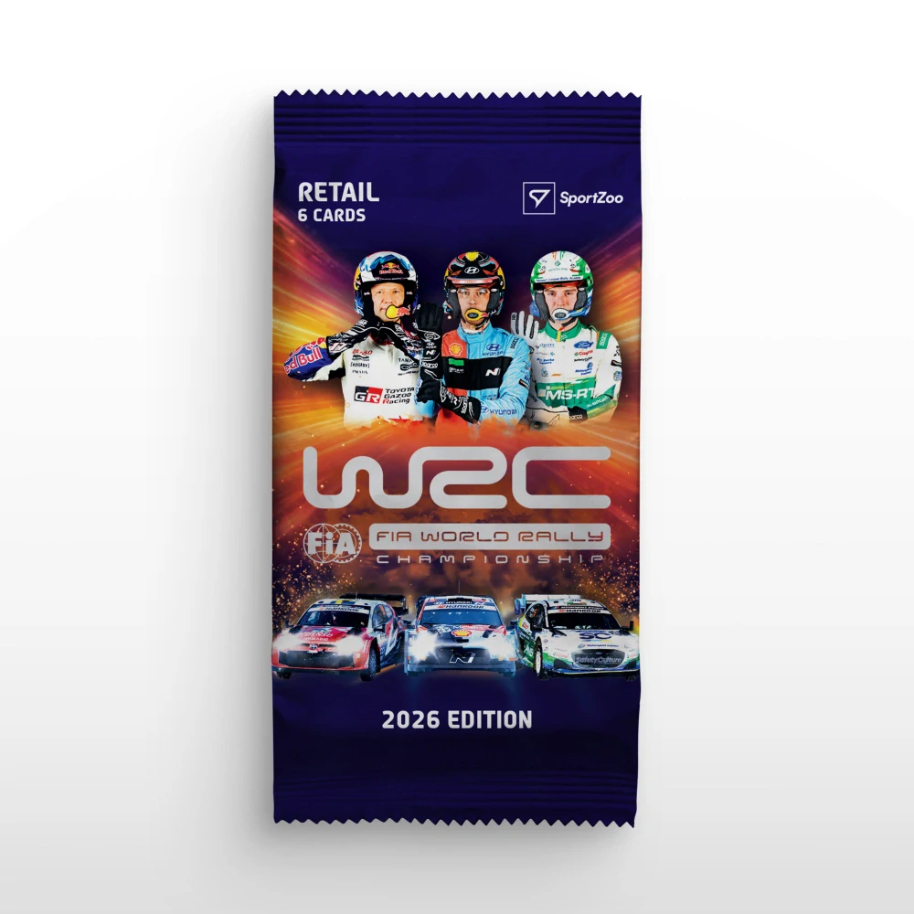 FIA WRC sběratelské kartičky SportZoo 2026 - Start pack