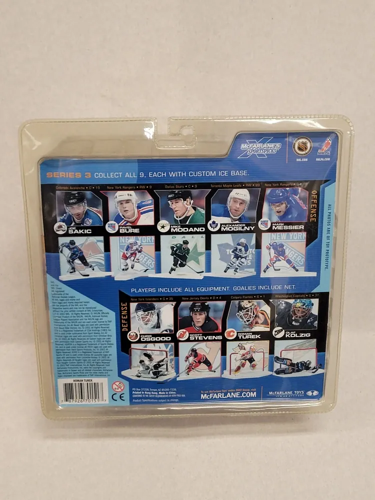 McFarlane figurka Roman Turek Calgary Flames