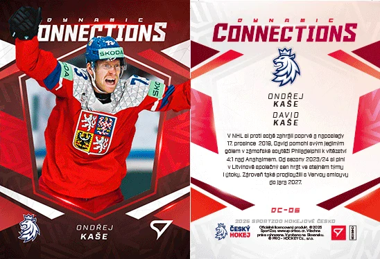 Kaše - Kaše SportZoo ČR Rep. 2025 Dynamic Connections 3D č.DC-06