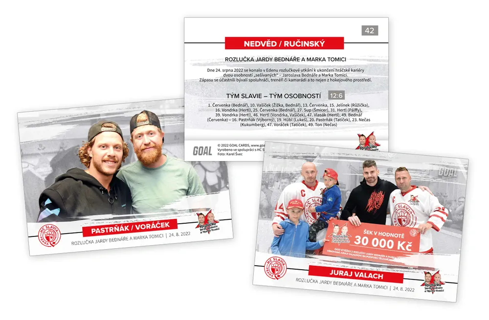 Goal Card Rozlučka Bednáře a Tomici 2022