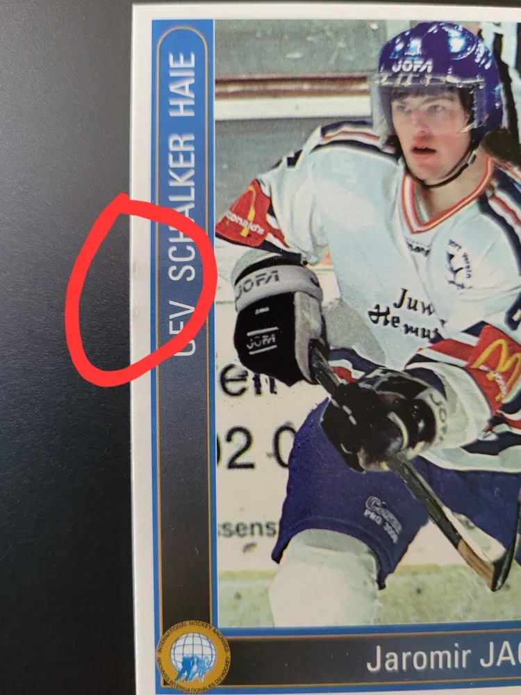 Jágr Jaromír DEL2 1994-95 č.561 není 100% stav (3)