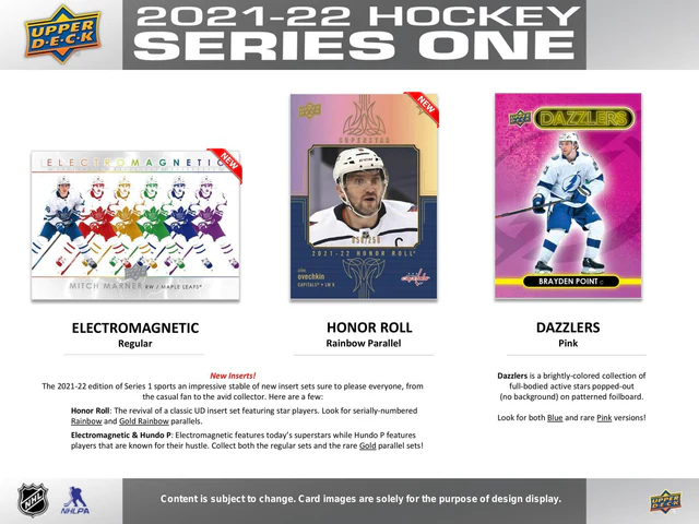 Box NHL Upper Deck 2021-22 Serie 1 Hobby