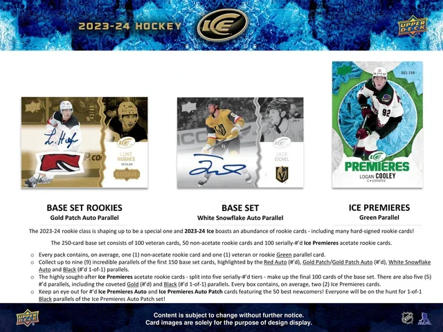 Box NHL Upper Deck Ice 2023-24 Hobby