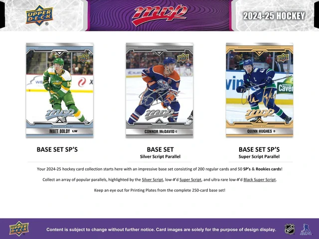 Box NHL Upper Deck MVP 2024-25 Hobby