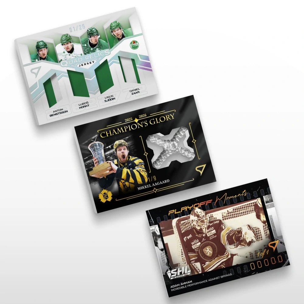 Case SportZoo 2025-26 SHL Hobby 3.série Play Off