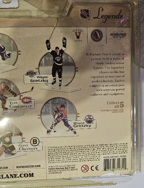 McFarlane figurka Wayne Gretzky Edmonton Legends